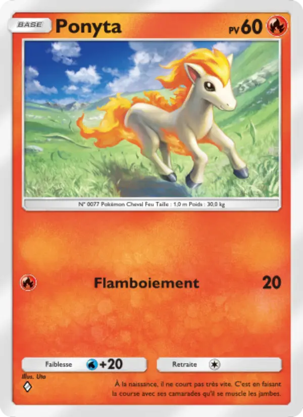 Carte Pokémon Ponyta 042