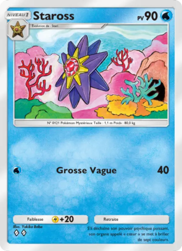 Carte Pokémon Staross 075