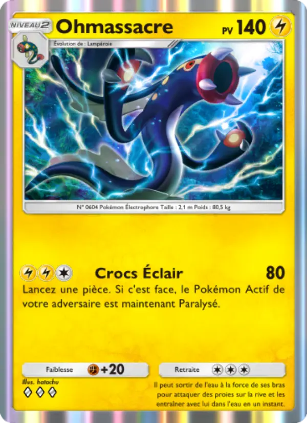 Carte Pokémon Ohmassacre 109