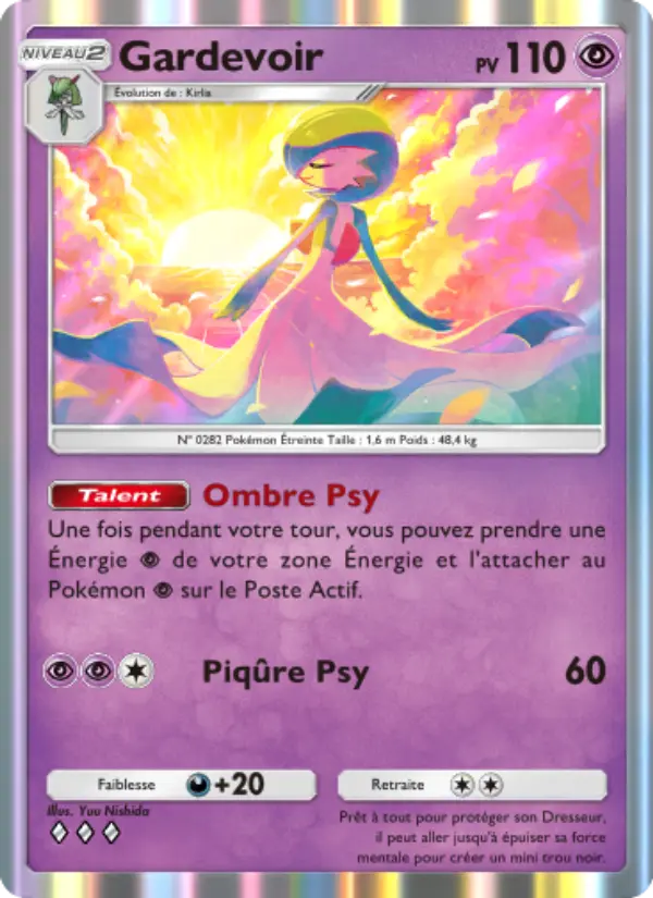 Carte Pokémon Gardevoir 132