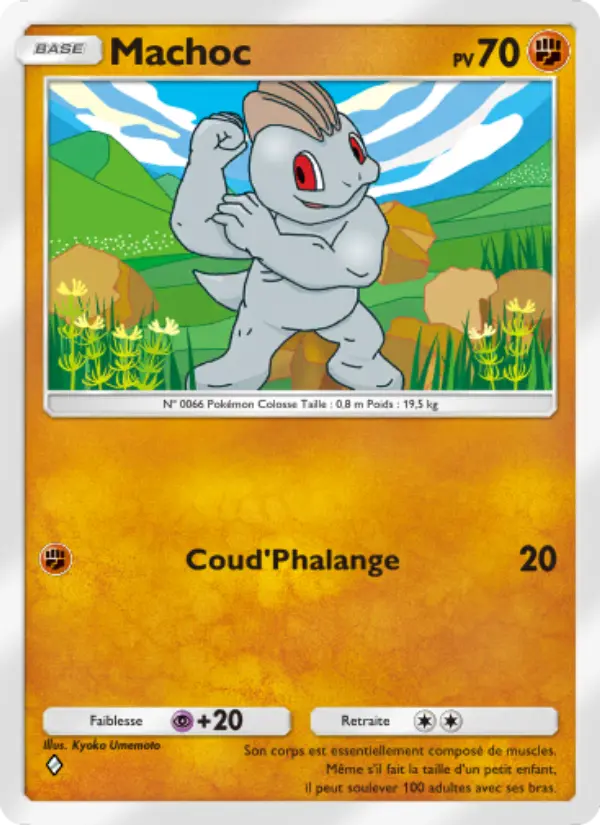 Carte Pokémon Machoc 143