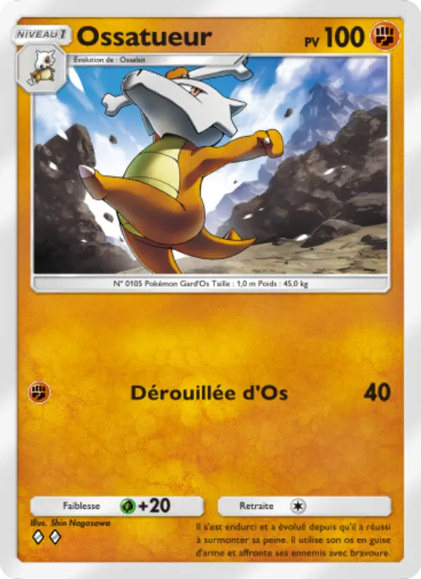Carte Pokémon Ossatueur 152