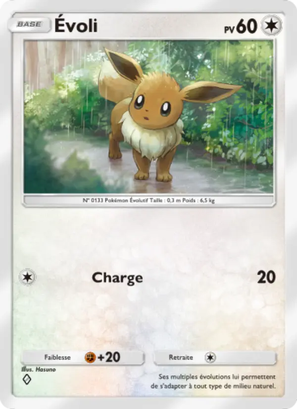 Carte Pokémon Évoli 207