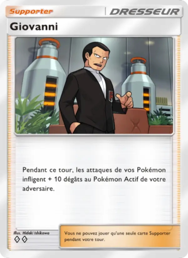 Carte Pokémon Giovanni 223