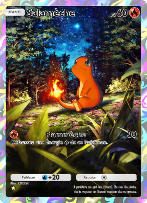 Carte Pokémon Salamèche 230