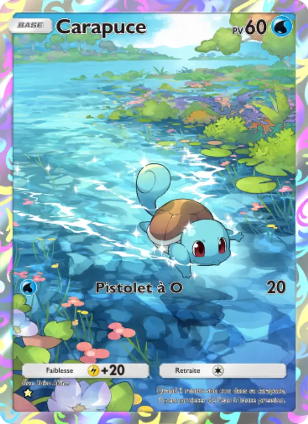 Carte Pokémon Carapuce 232