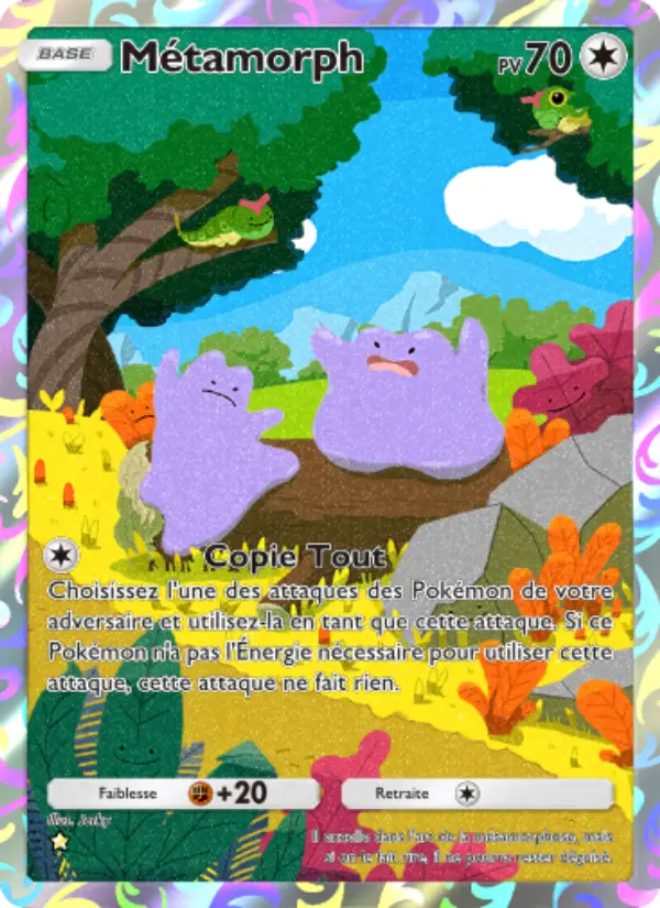 Carte Pokémon Métamorph 247