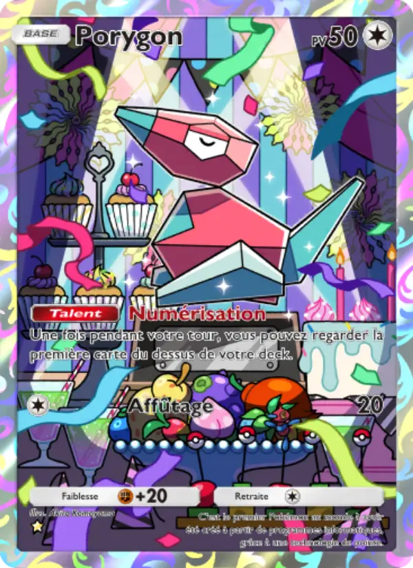 Carte Pokémon Porygon 249
