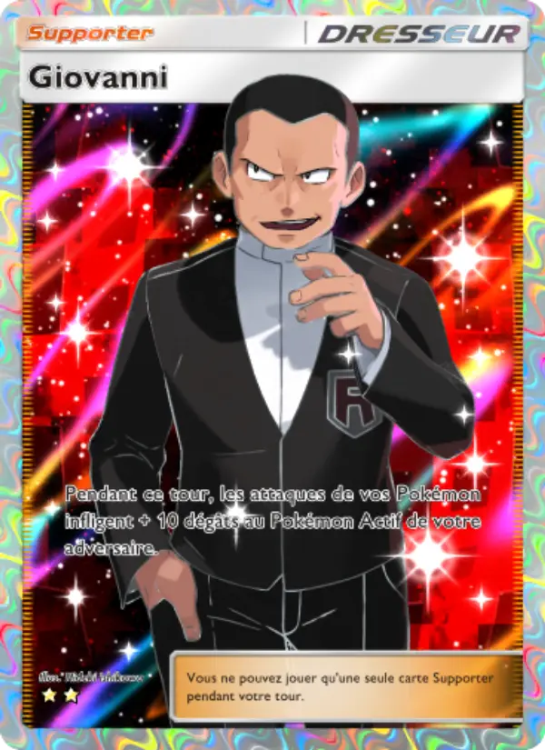 Carte Pokémon Giovanni 270