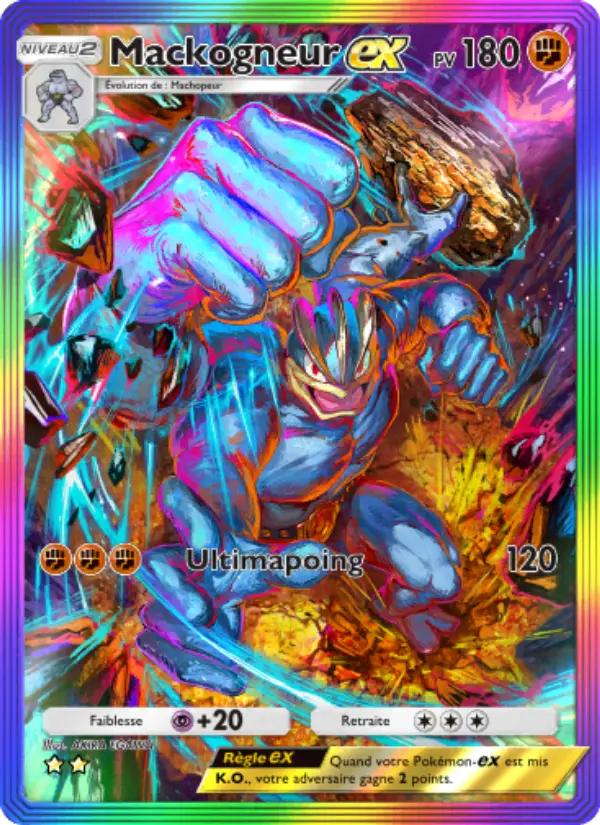 Carte Pokémon Mackogneur-ex 278