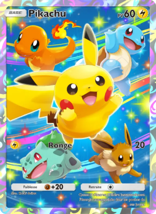 Carte Pokémon Pikachu 026