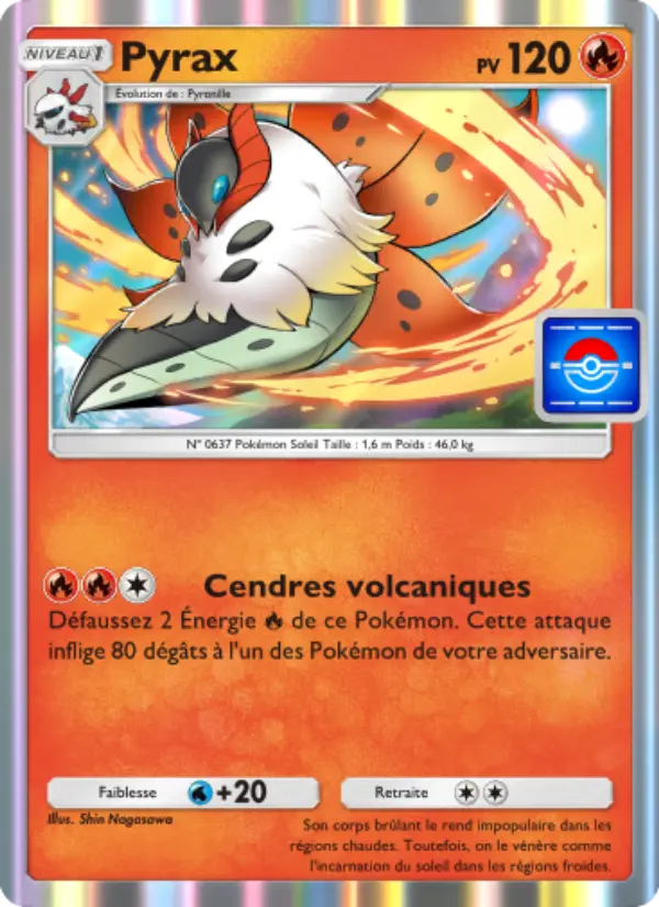 Carte Pokémon Pyrax 028