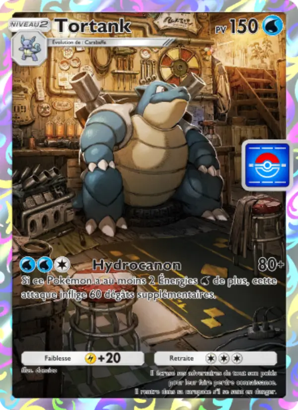 Carte Pokémon Tortank 029