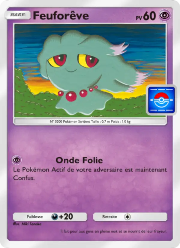 Carte Pokémon Feuforêve 038