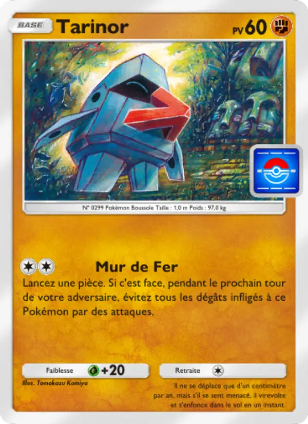 Carte Pokémon Tarinor 045