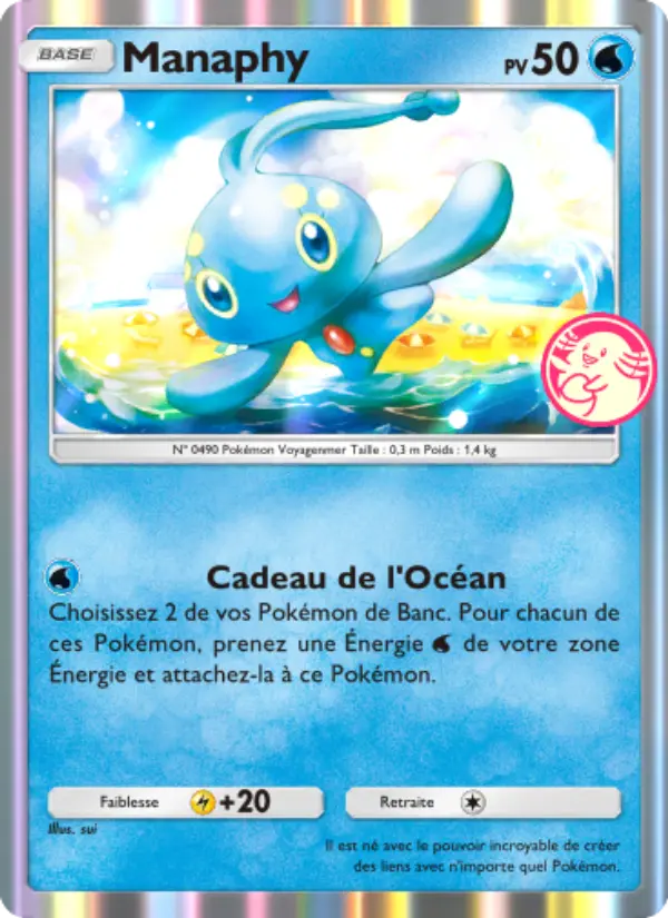Carte Pokémon Manaphy 048