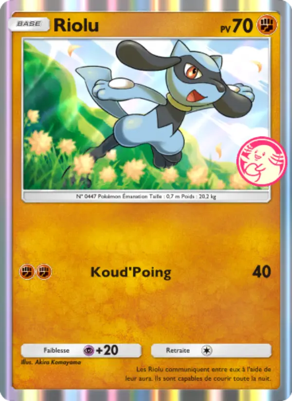 Carte Pokémon Riolu 059
