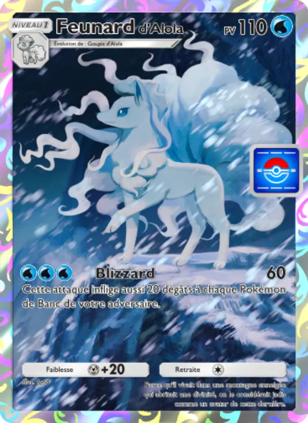 Carte Pokémon Feunardd'Alola 070