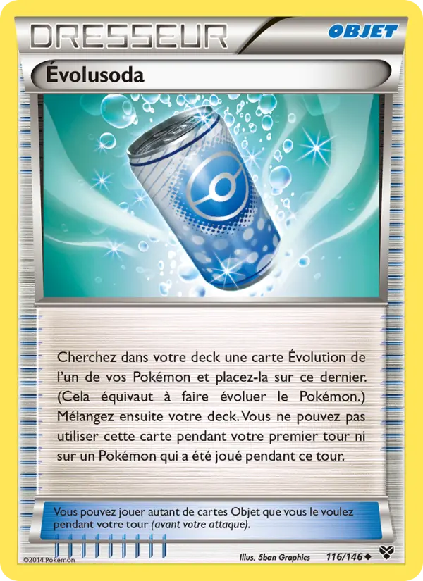Carte Pokémon Évolusoda 116