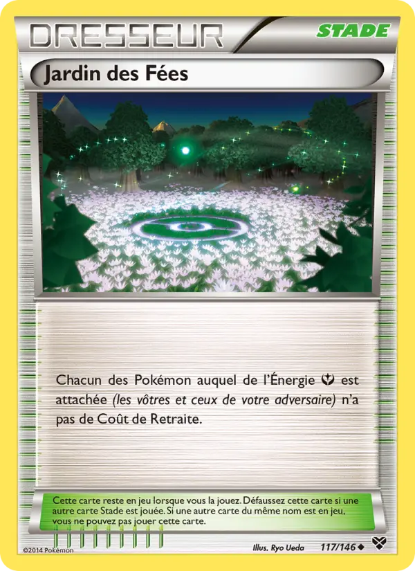 Carte Pokémon Jardin des Fées 117