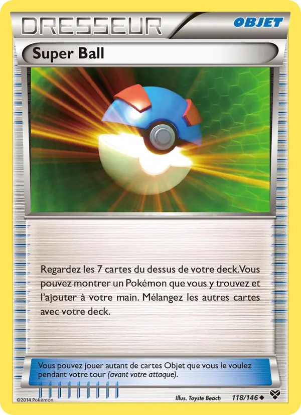 Carte Pokémon Super Ball 118