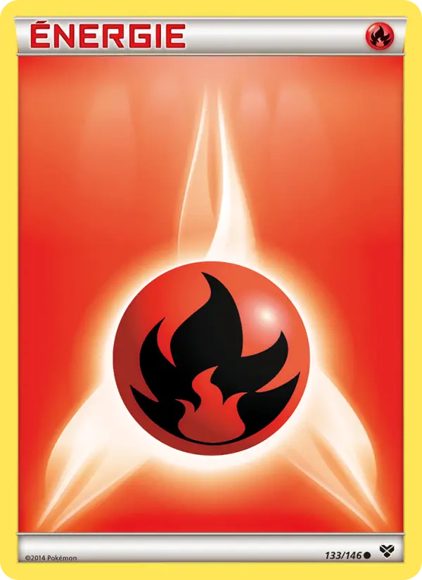 Carte Pokémon Énergie Feu 133