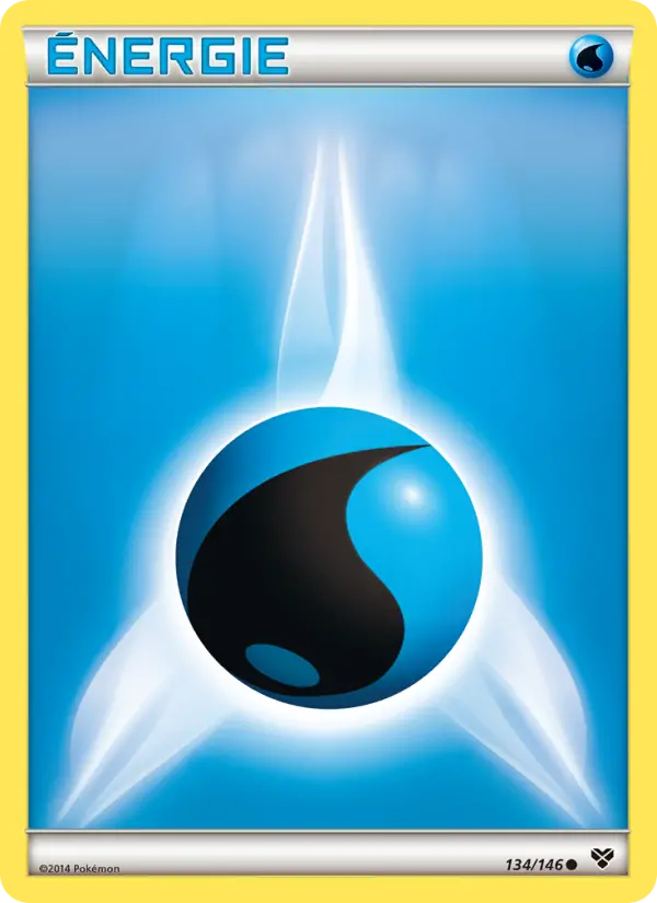 Carte Pokémon Énergie Eau 134