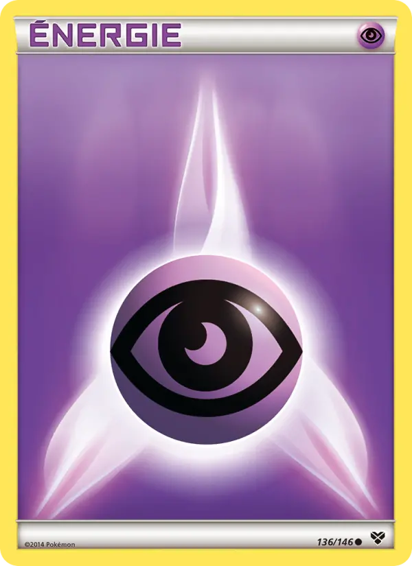 Carte Pokémon Énergie Psy 136