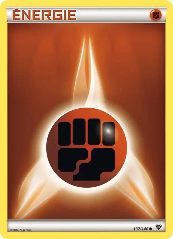 Carte Pokémon Énergie Combat 137