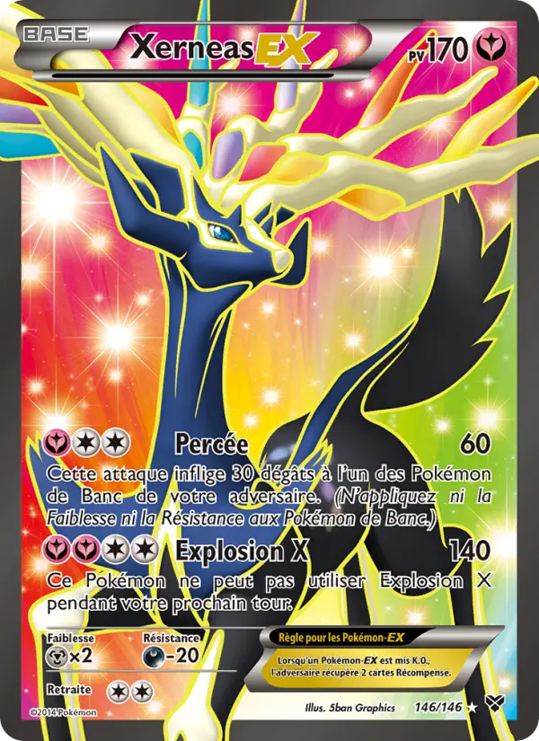 Carte Pokémon Xerneas EX 146