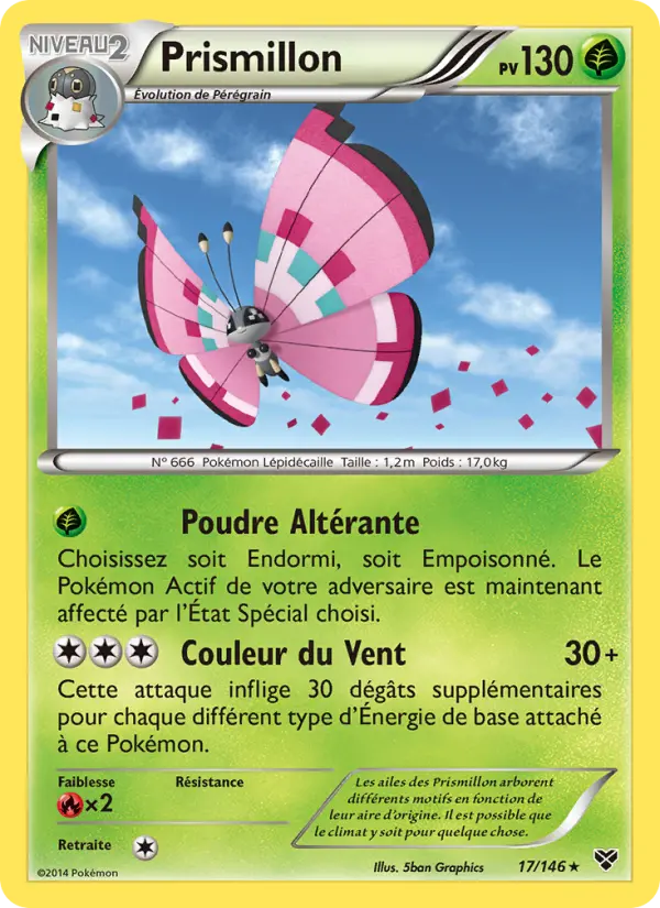 Carte Pokémon Prismillon 17