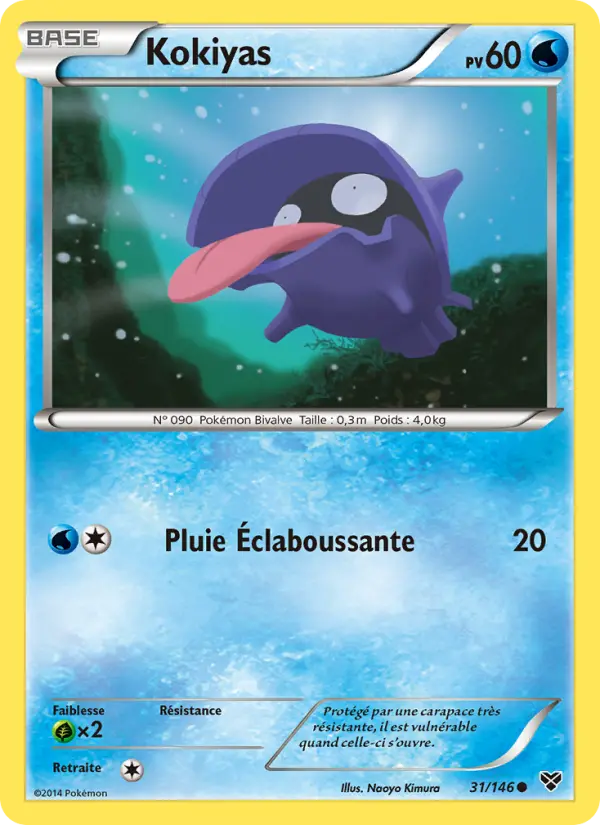 Carte Pokémon Kokiyas 31