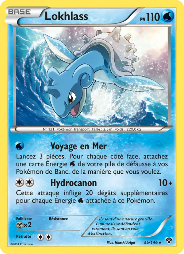 Carte Pokémon Lokhlass 35