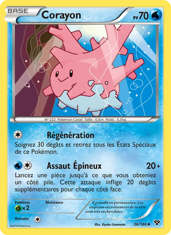 Carte Pokémon Corayon 36