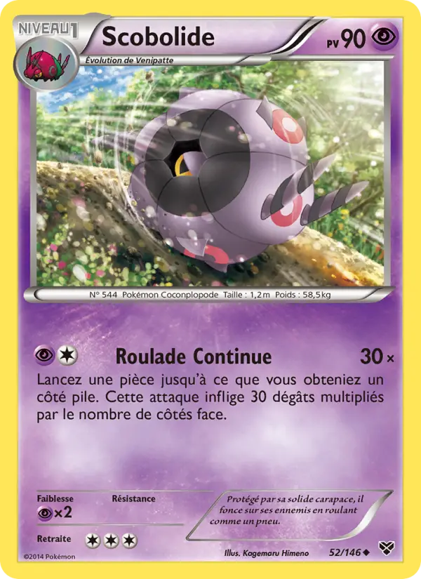 Carte Pokémon Scobolide 52
