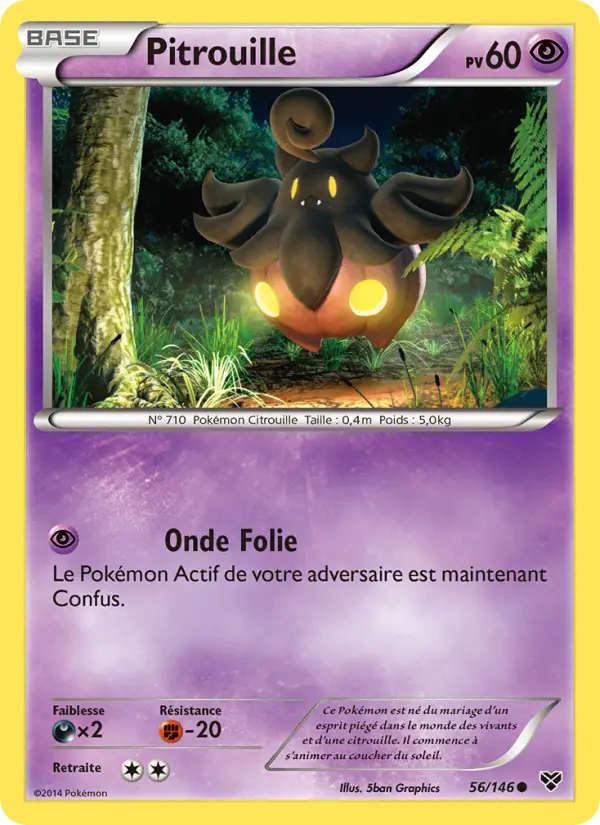 Carte Pokémon Pitrouille 56