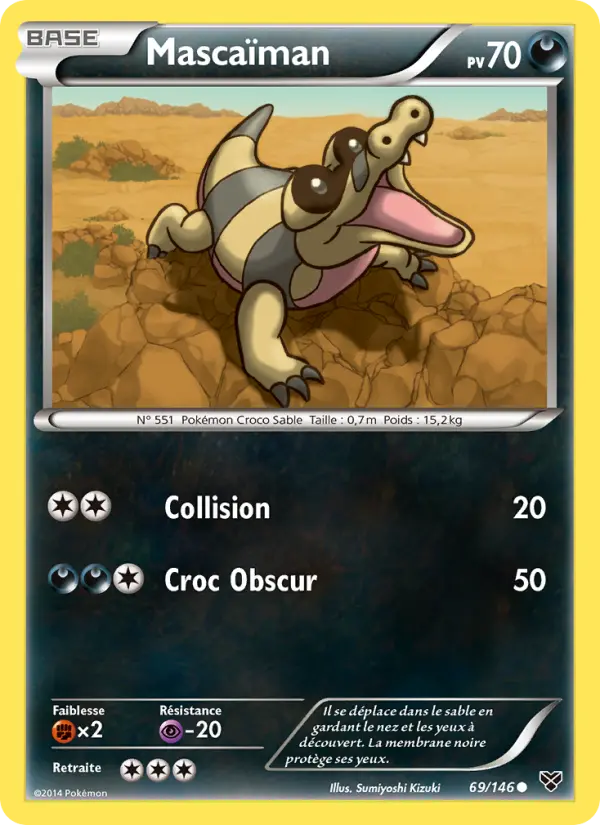 Carte Pokémon Mascaïman 69