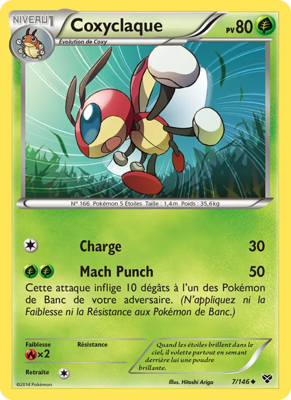 Carte Pokémon Coxyclaque 7