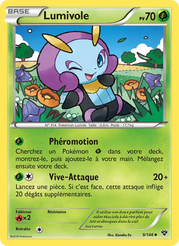 Carte Pokémon Lumivole 9