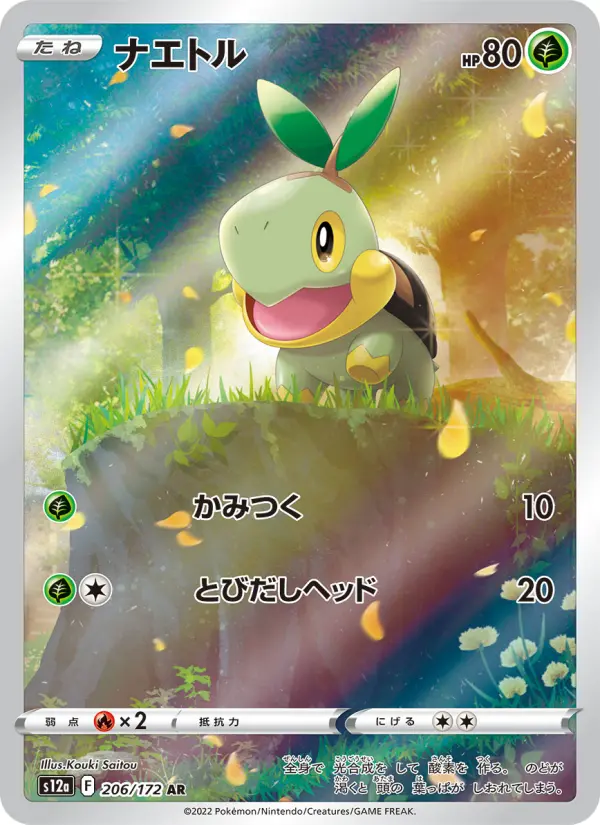 Carte Pokémon ナエトル 206