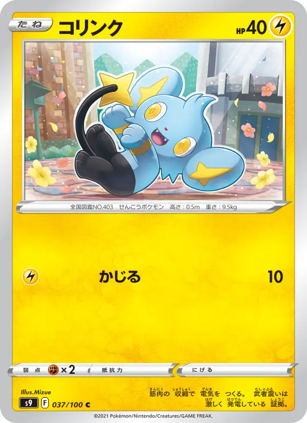 Carte Pokémon コリンク 037